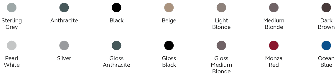 RIE and BTE colours